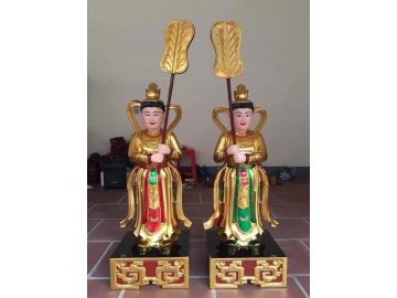 Sơn Đồng, làng nghề chế tác tượng Cô, tượng Cậu