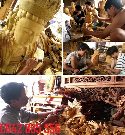 Đồ thờ Tâm linh Thông Hồng cơ sở sản xuất nổi tiếng tại Sơn Đồng